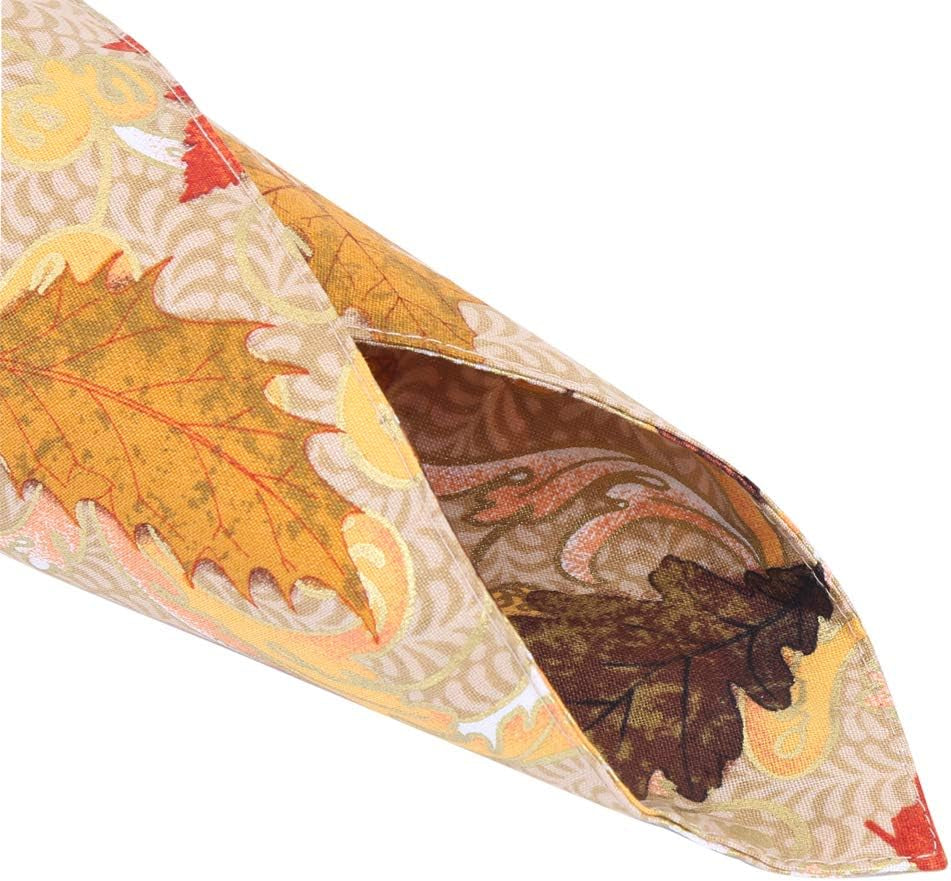 Thanksgiving Dog Bandana Fall Autumn Reversible Triangle Bibs Scarf Accessories for Dogs Cats Pets