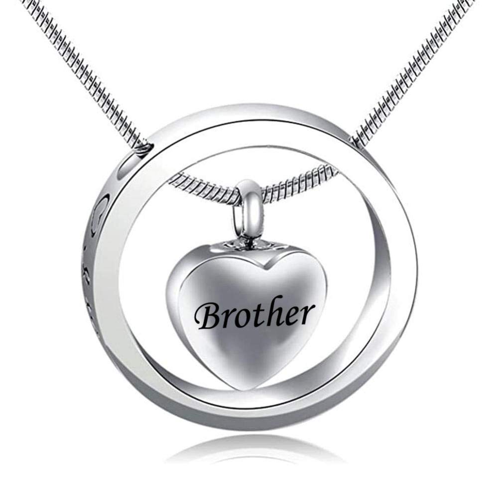 Urn Necklaces for Ashes No Longer by My Side Forever in My Heart Mom Dad Cremation Urn Locket Jewelry