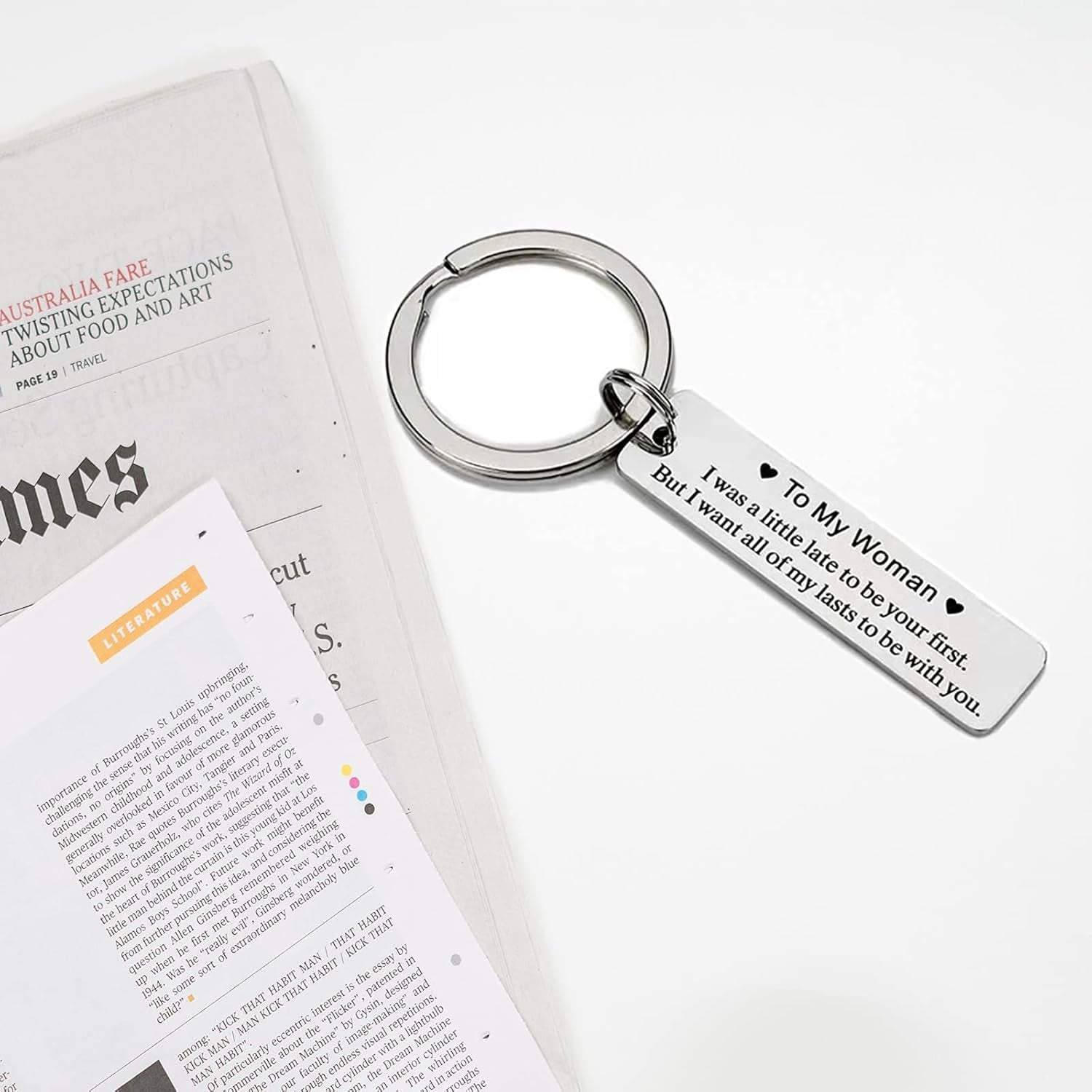 Valentines Day Gifts for Her to My Woman Keychain for Her Anniversary Couple Gifts for Wife Girlfriend Gifts from Husband Boyfriend Birthday Gifts for Women Bride Fiancee Jewelry Key Ring