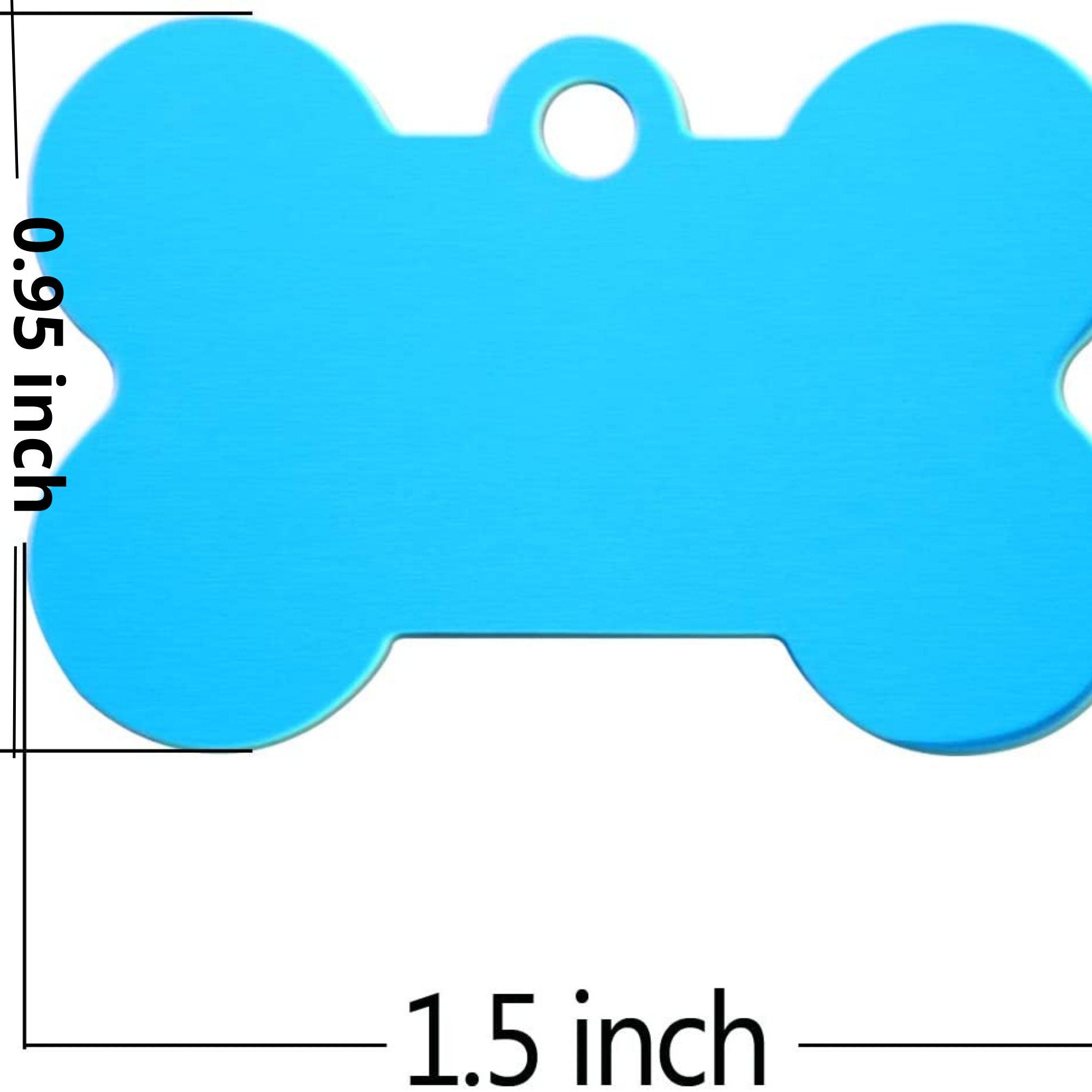 Engraved Custom Dog ID Tags, Cute Personalized Bone Dogs/Cat/Pet Name
