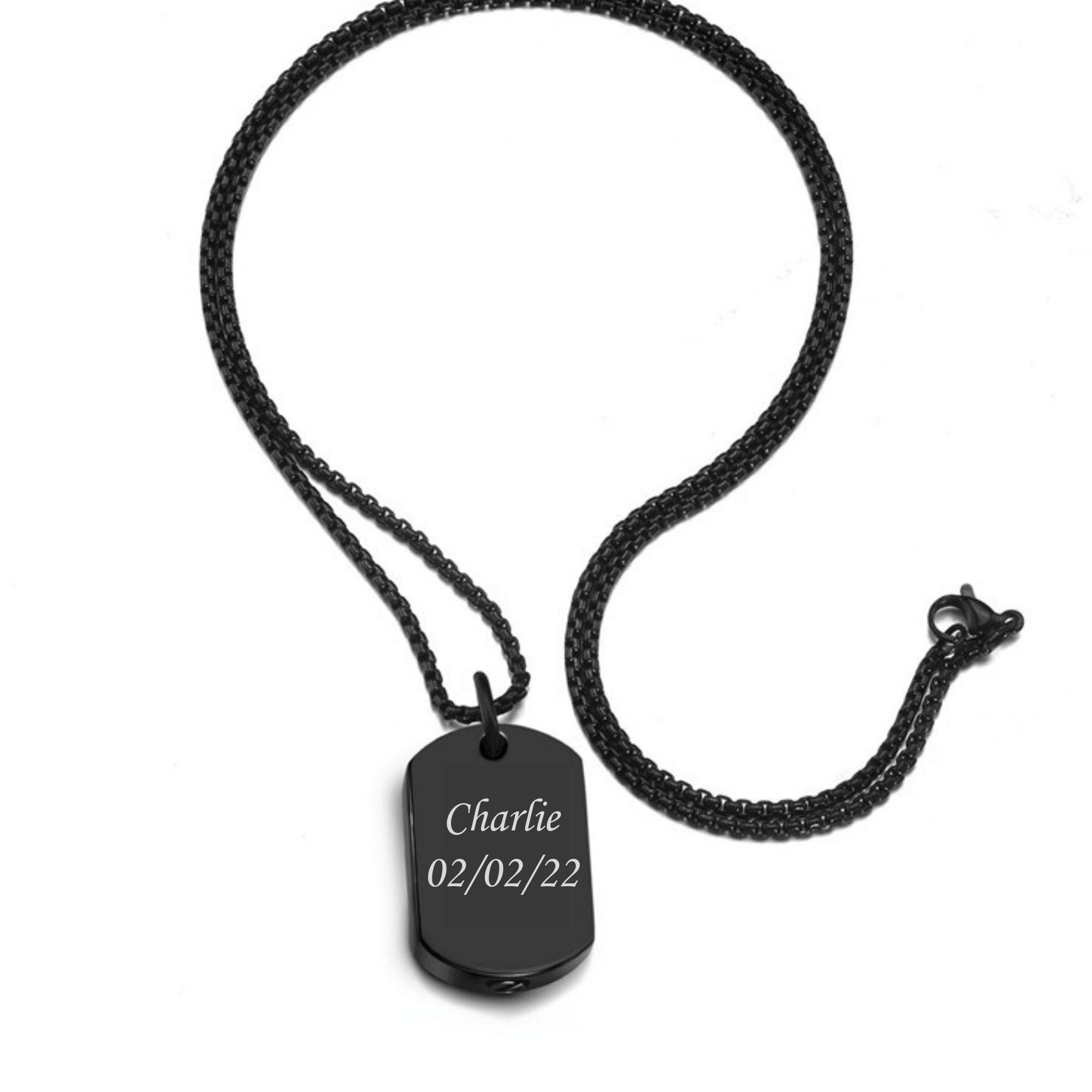 Urn Necklace for Dog Ashes Personalized Dog Paw Pendant Dog Lover Custom Engraved Cremation Jewelry Memorial Urn Dog Ashes Pet Loss Gift