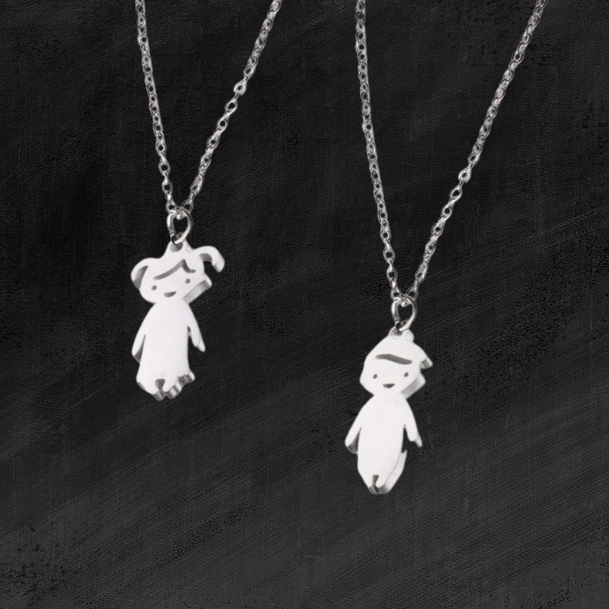 Personalized Child Necklace, Baby Boy Girl Charm, Stainless Steel Name Pendant, Kids Name Necklace, Baby Name necklace, Gifts for Mom