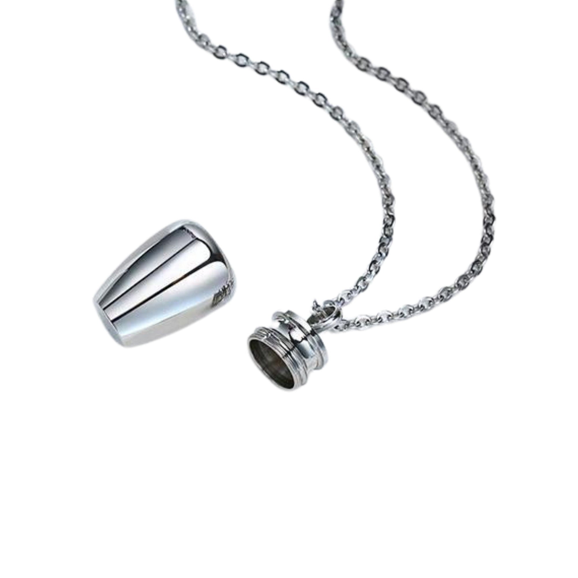 Small Urn Necklace for Ashes – Custom Cremation Jewelry for Pet or Loved One