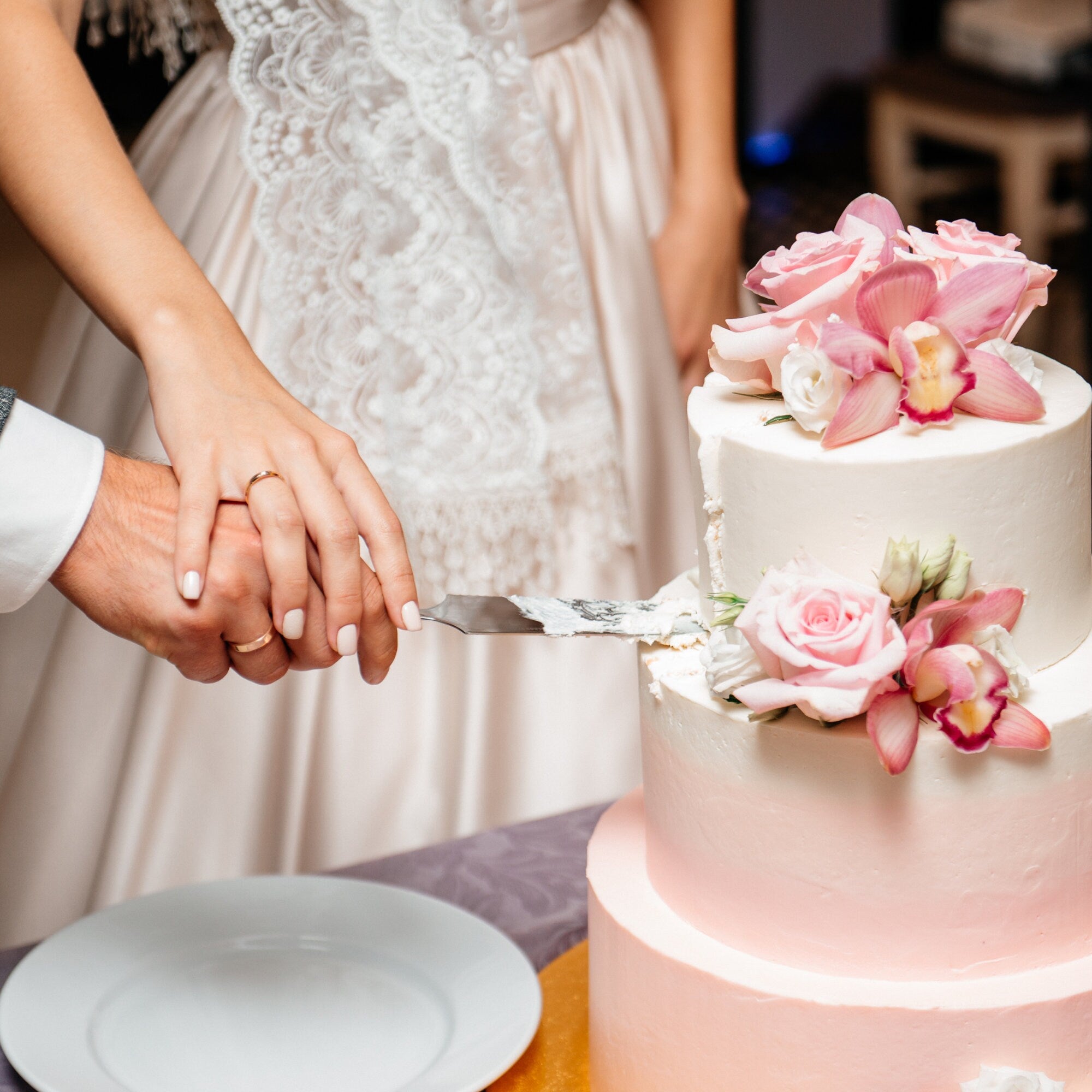 Custom Wedding Cake Cutting Server& Knife Set Gift Personalized Cutter Bridal Engraved