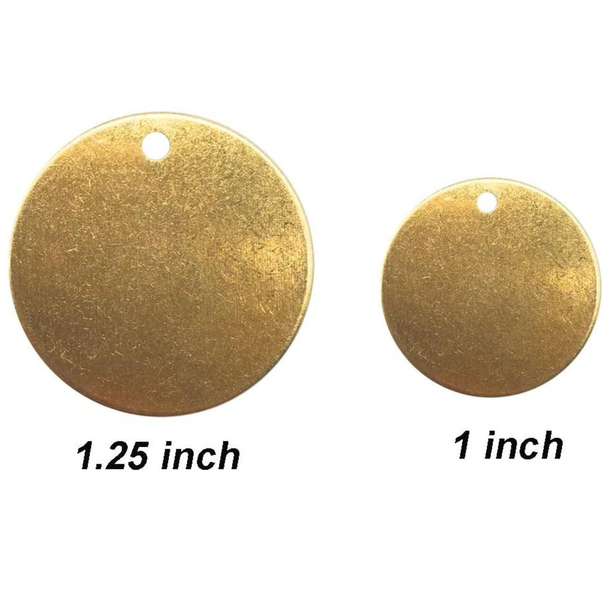 Pet ID Personalized Dog and Cat Tags for dog collar Stainless Steel Custom Engraved Front and Backside Engraving Round