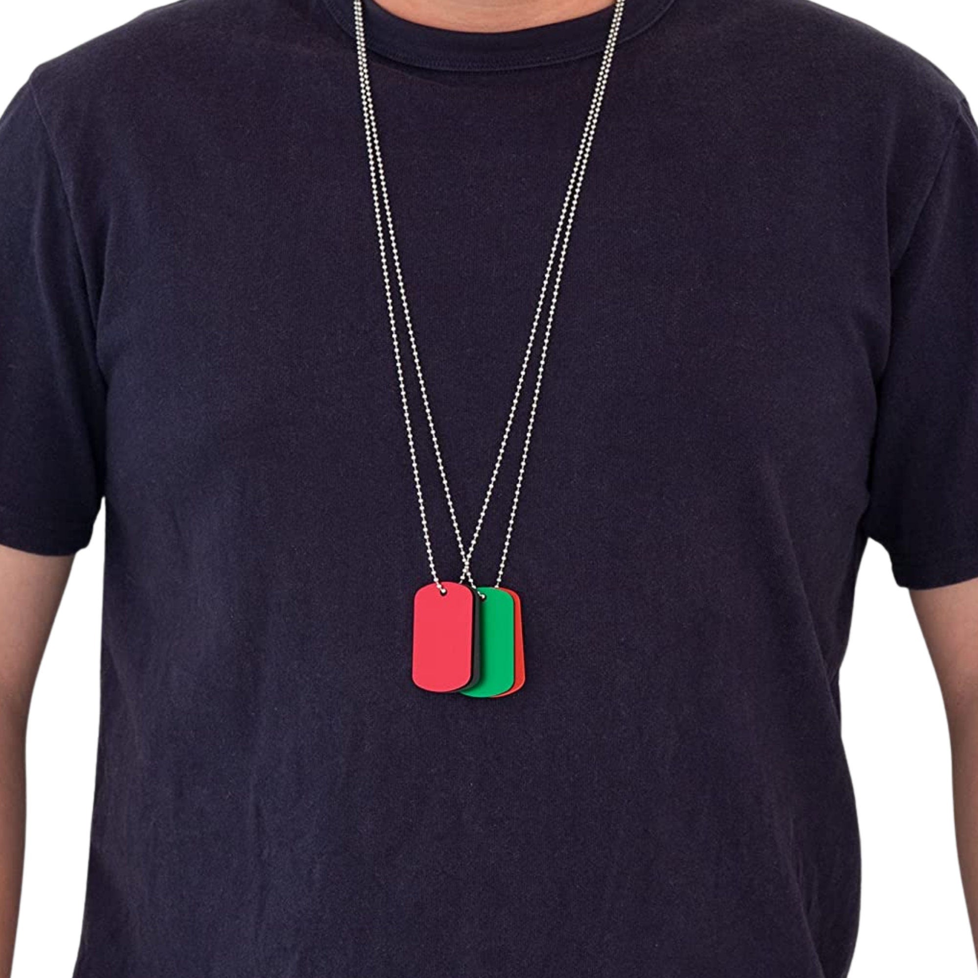 Personalized Israel Dog Tag Necklace – I Stand with Israel, Jewish Military Jewelry