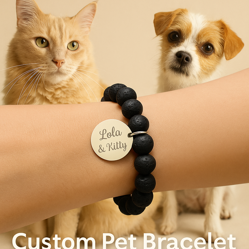 Lava stone bracelet