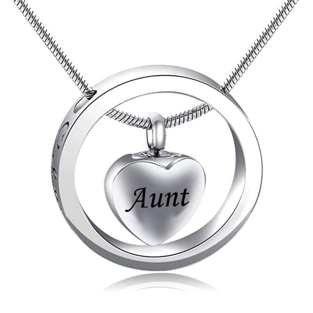 Urn Necklaces for Ashes No Longer by My Side Forever in My Heart Mom Dad Cremation Urn Locket Jewelry