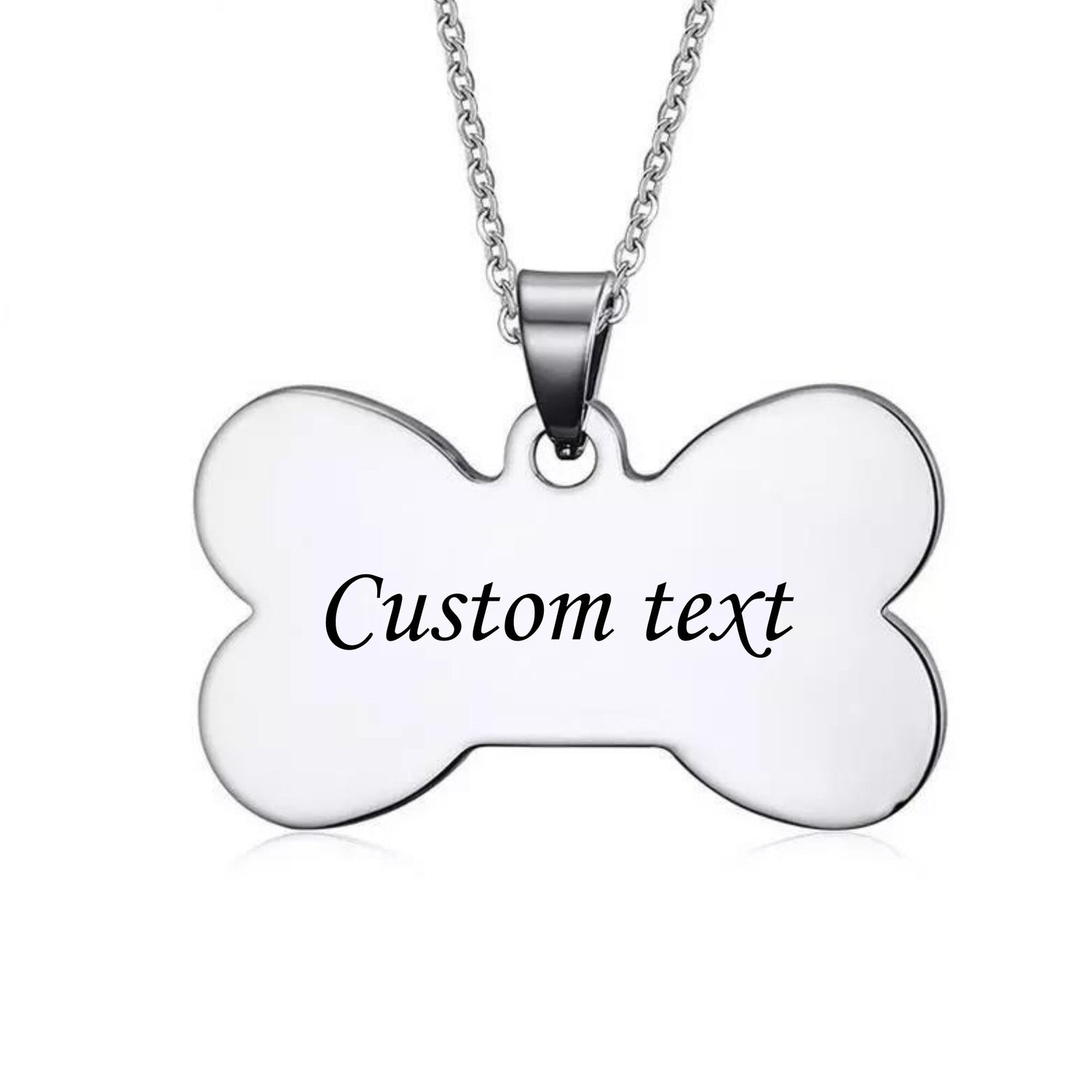 Customized  Pet Tag, Laser Engraved, Personalized Anodized Aluminum Pet Tag/Dog Tag/Cat Tag W/Key Ring