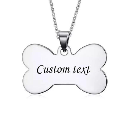 Personalized Dog Tag, Customized Laser Engraved Personalized Anodized Aluminum Pet Tag/Dog Tag/Cat Tag W/Key Ring