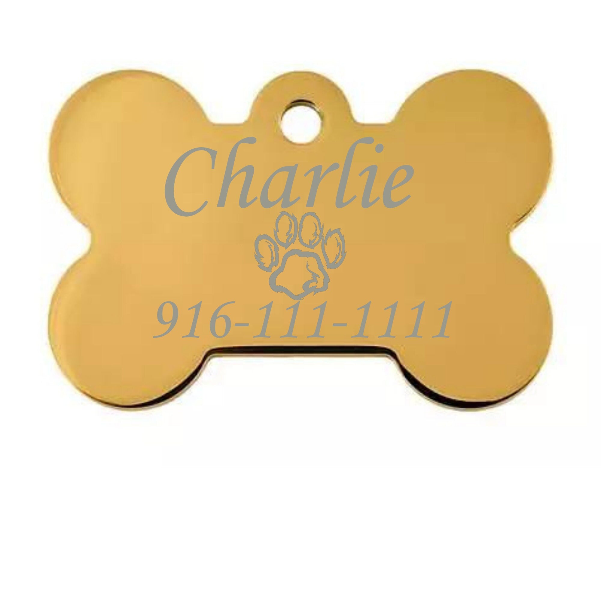 Customized  Pet Tag, Laser Engraved, Personalized Anodized Aluminum Pet Tag/Dog Tag/Cat Tag W/Key Ring