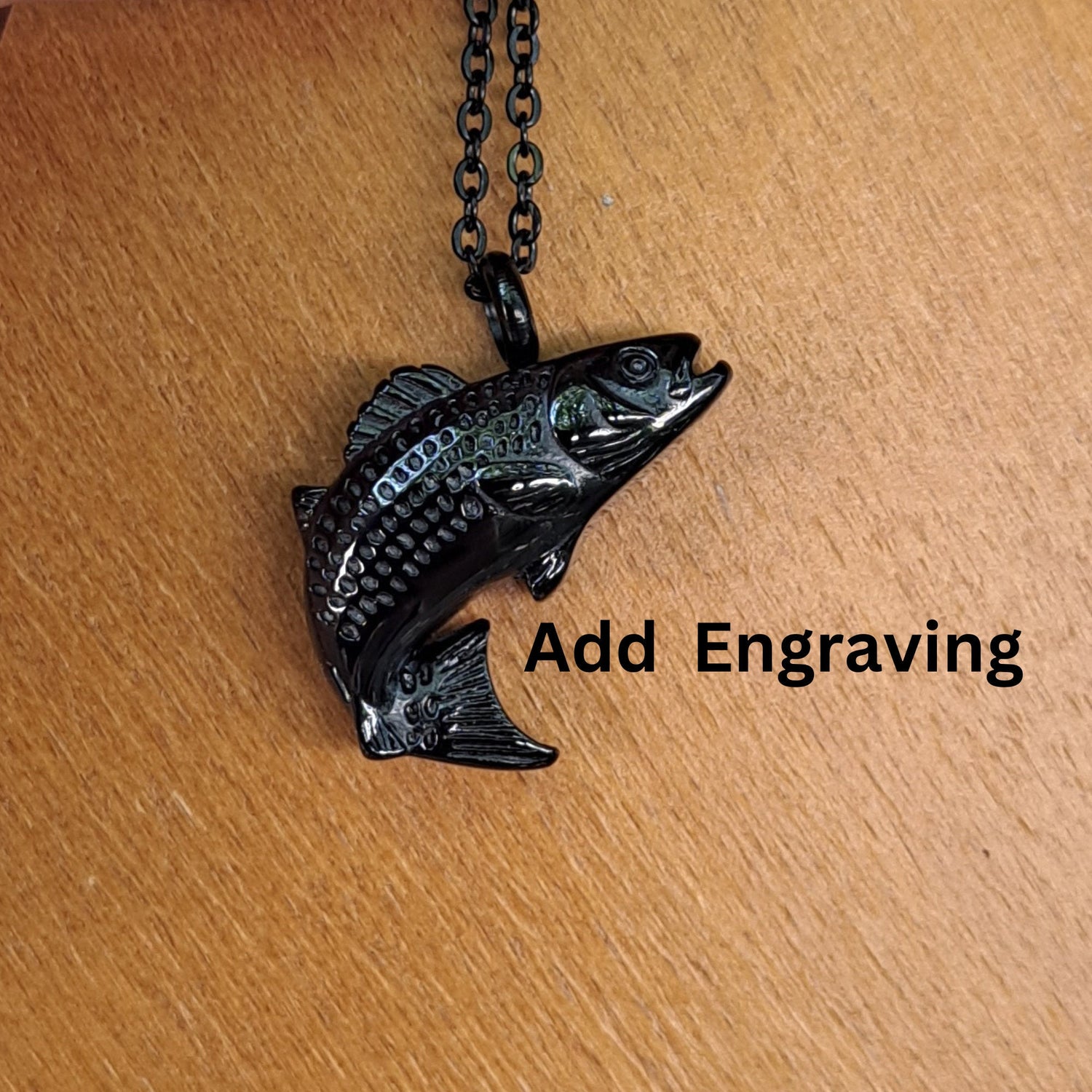 Fish Stainless Steel Cremation Jewelry | Cremation Pendant Necklace For Ashes | Urn Necklace | Ashes Necklace | Urn Jewelry