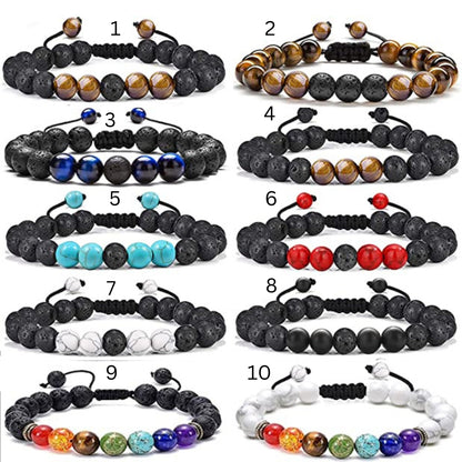 variation f stone bracelets